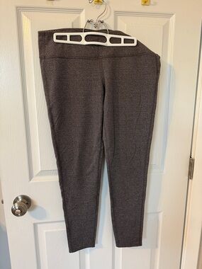 Athleta Leggings in brownish gray  Herringbone